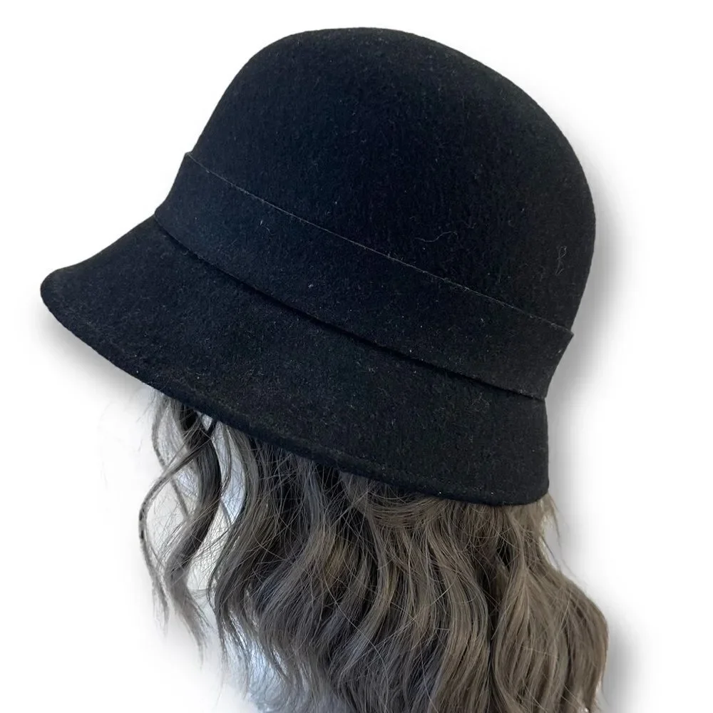 Arlin black wool bucket hat - Picture 3 of 5